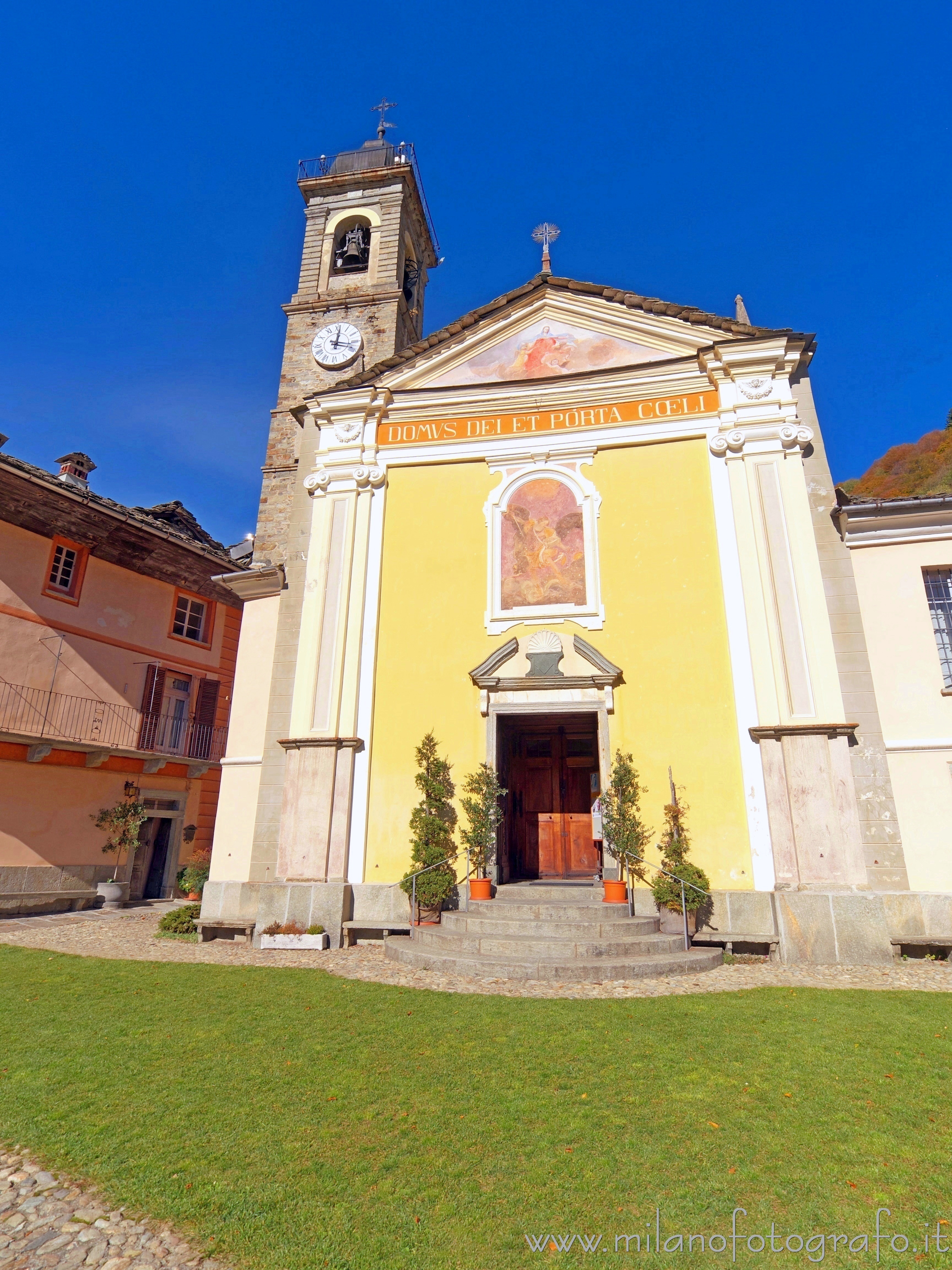 Piedicavallo (Biella, Italy) - Church of San Michele Archangelo